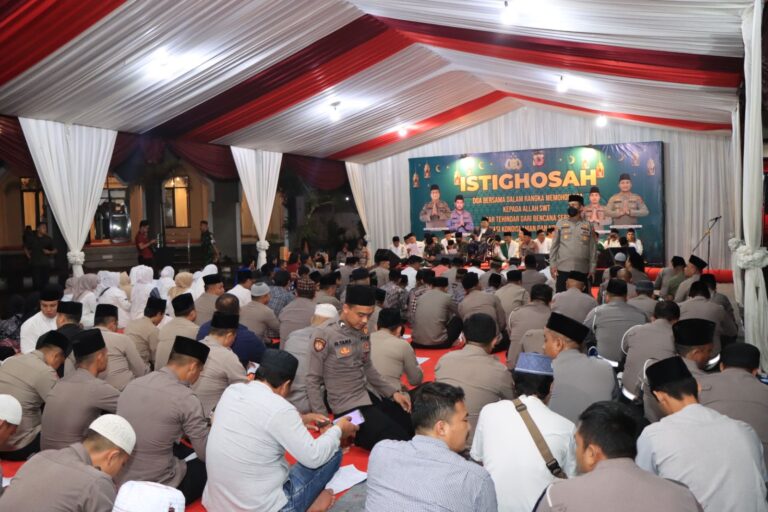 Polres Tasikmalaya Adakan Istighosah Jelang Natal dan Tahun ahun Baru