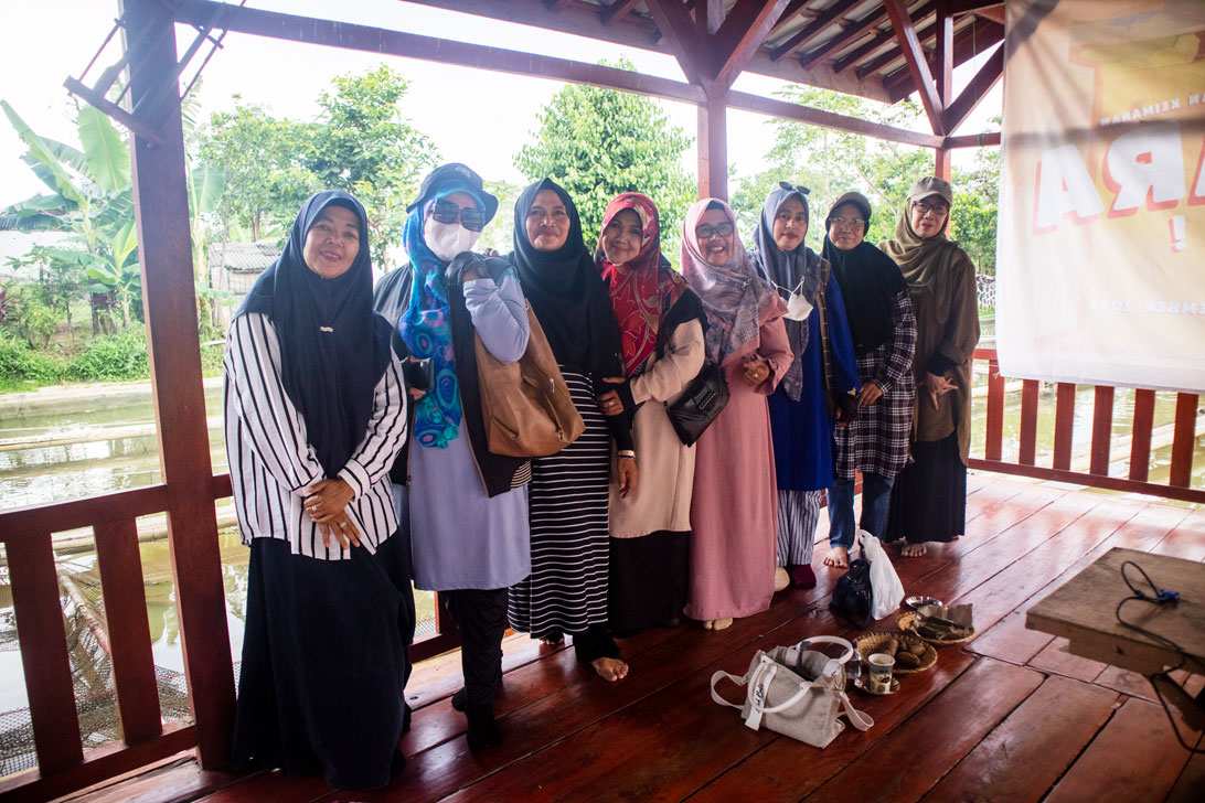 Pembubaran Panitia dan Bahas K3 di Pemancingan Rumpaka