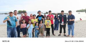 PC LDII Pangalengan Gelar Tadabur Alam di Pantai Sayang Heulang Garut