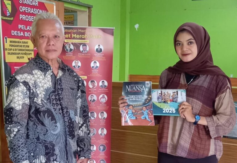 PAC LDII Bojongloa Kecamatan Rancaekek Mendistribusikan Kalender LDII 2025 dan Majalah Nuansa