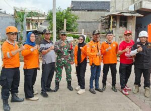 DPD LDII Kabupaten Bekasi Bersama BPBD Gelar Aksi Peduli Pascabencana di Sumber Jaya