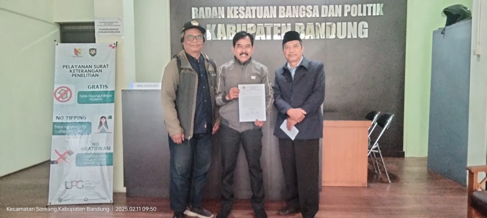 H Setyanto Di Kesbangpol 1