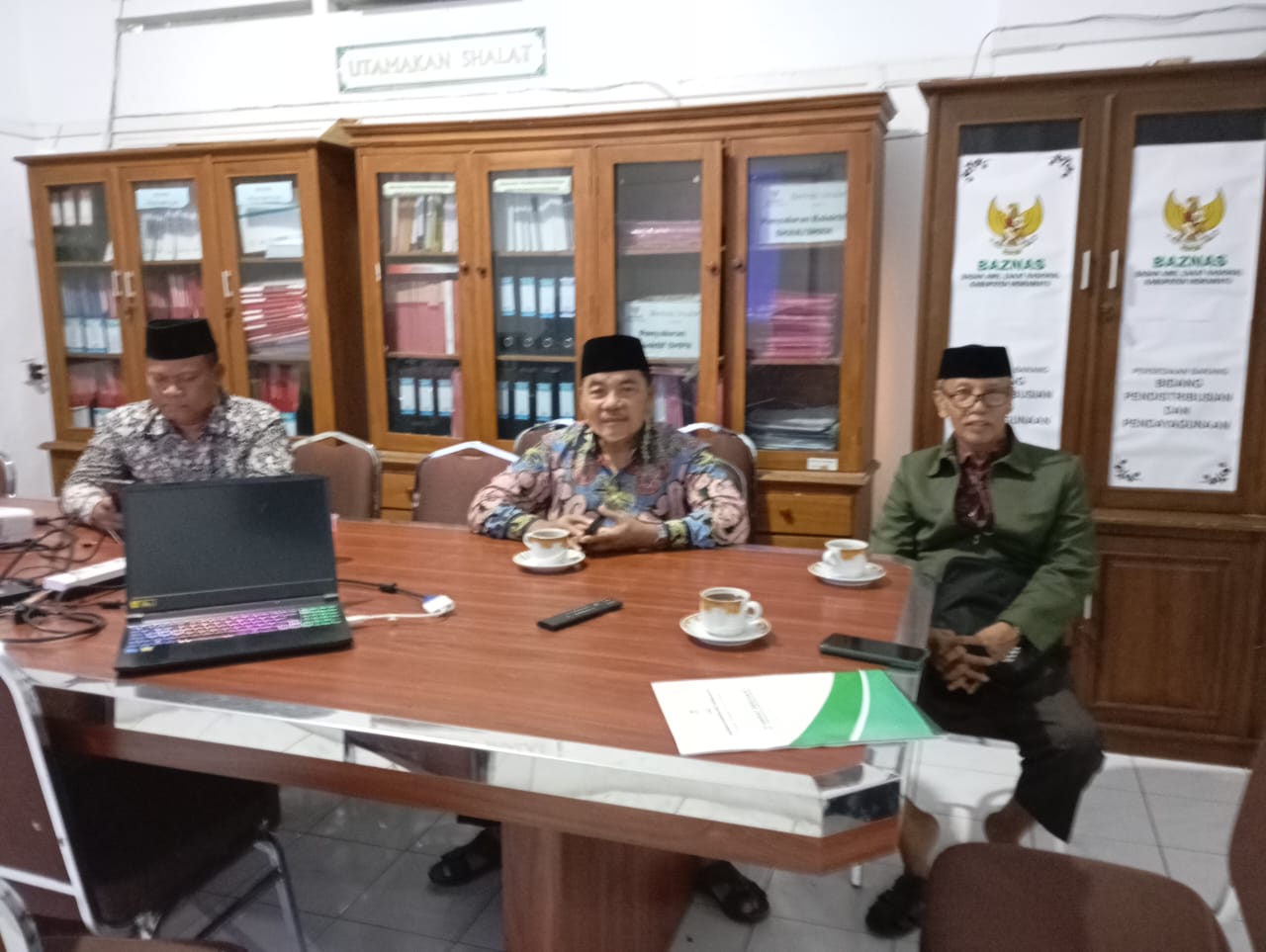 LDII Indramayu Hadiri Rapat BAZNAS, Bahas Konversi Zakat Fitrah ke Rupiah