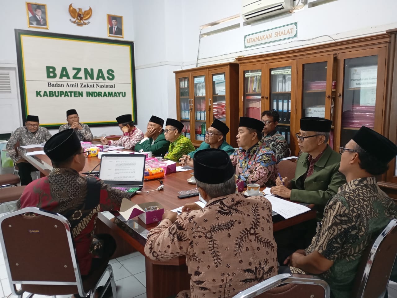 LDII Indramayu Hadiri Rapat BAZNAS, Bahas Konversi Zakat Fitrah ke Rupiah