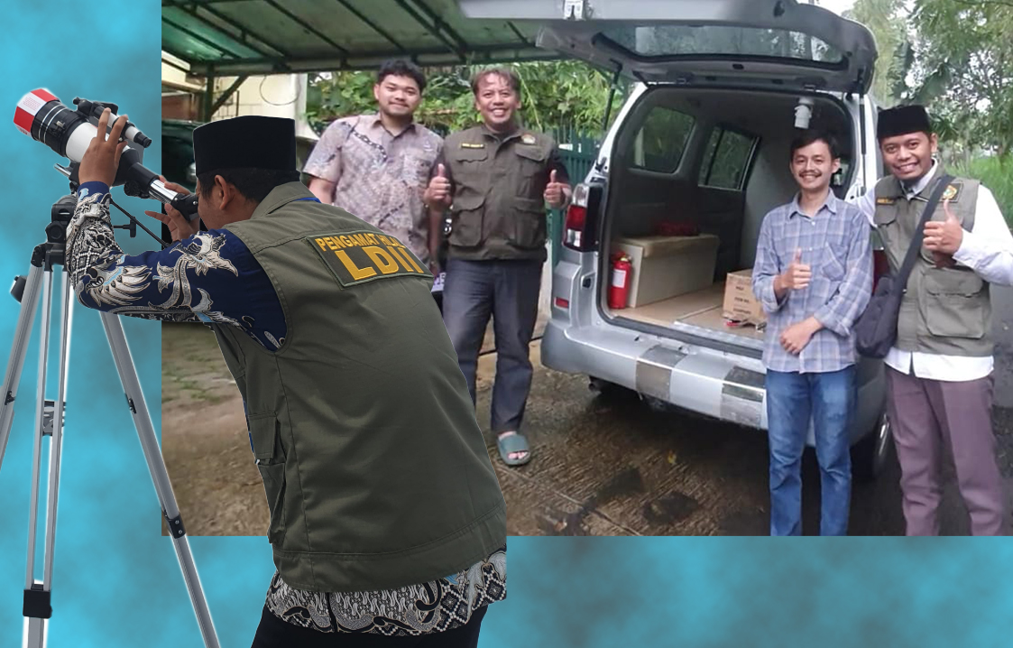 LDII Kabupaten Bandung Ikut Rukyatul Hilal di Bosscha untuk Penentuan Awal Ramadan 1446 H