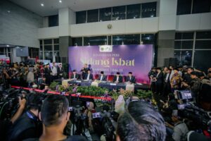 Konferensi Pers Sidang Isbat 1 Ramadhan 1446 H.