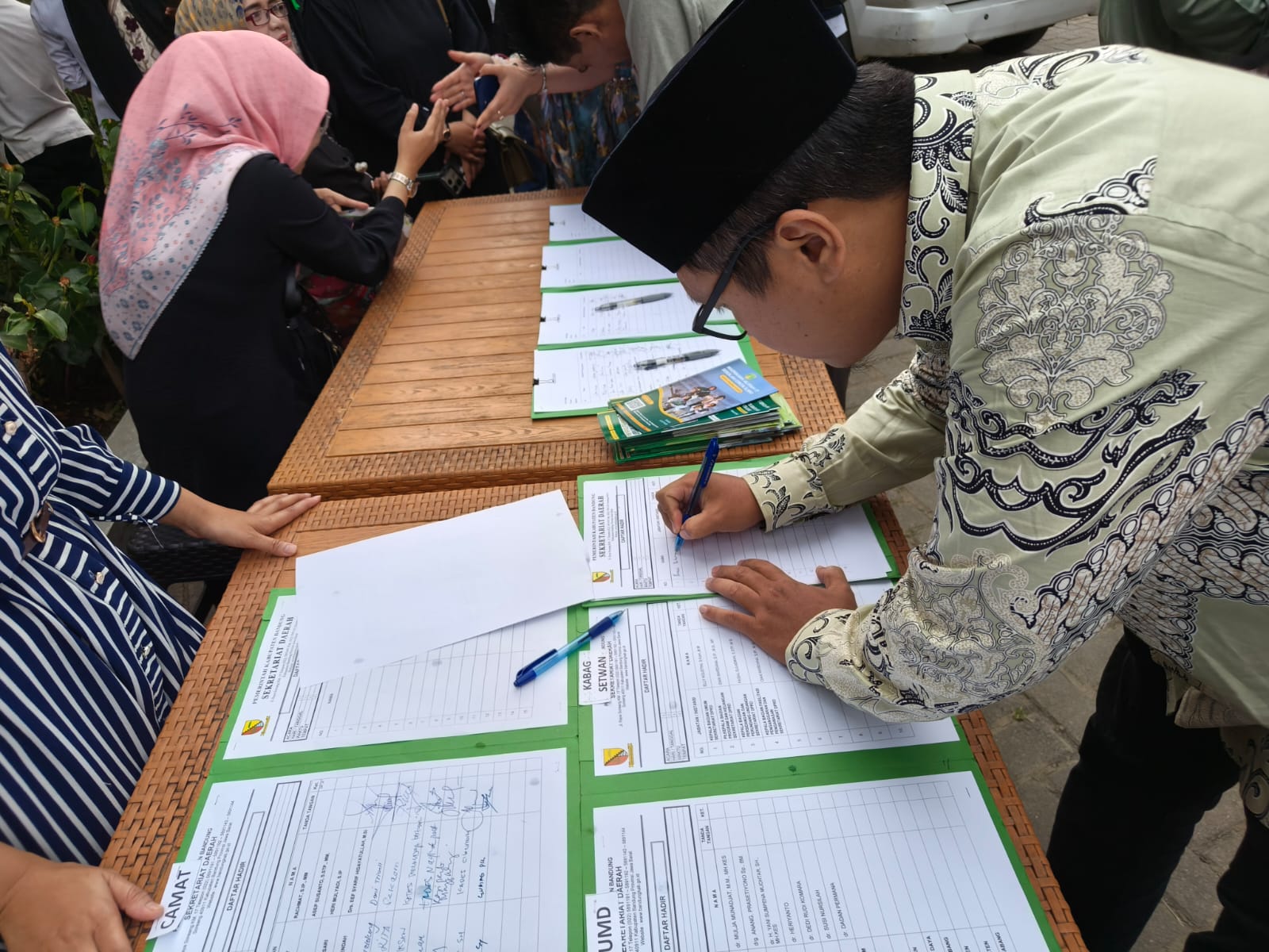 Ldii baleendah isi daftar hadir 1