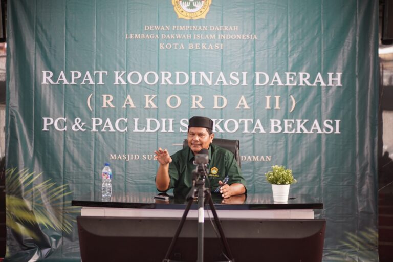 Perkuat Sinergi Organisasi, LDII Kota Bekasi Gelar RAKORDA untuk PC dan PAC se-Kota Bekasi