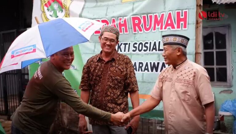 LDII Karawang Bedah Rumah Warga Sirnabaya, Bukti Nyata Gotong Royong dan Kepedulian Sosial