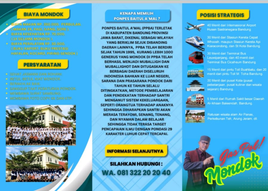 Penerimaan siswa baru ponpes baitul amal baleendah 2