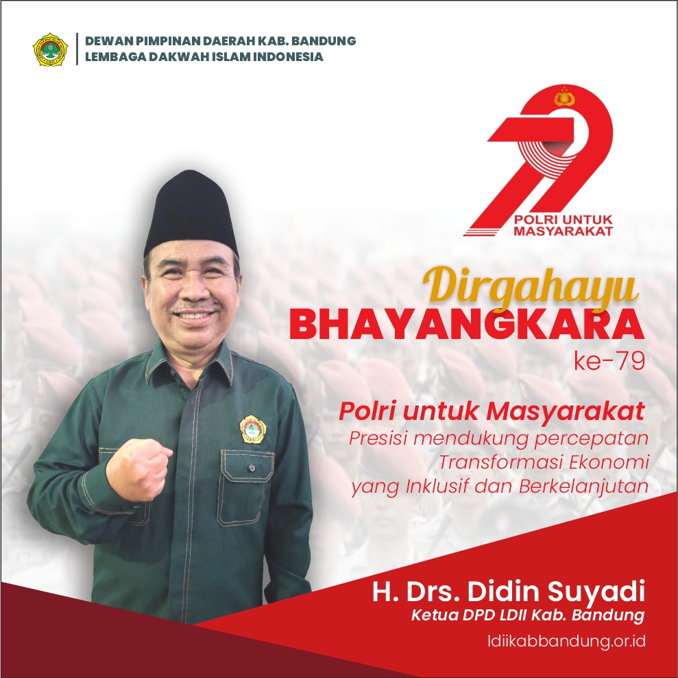 Didin Suyadi Ucapkan Selamat Hari Bhayangkara ke-79
