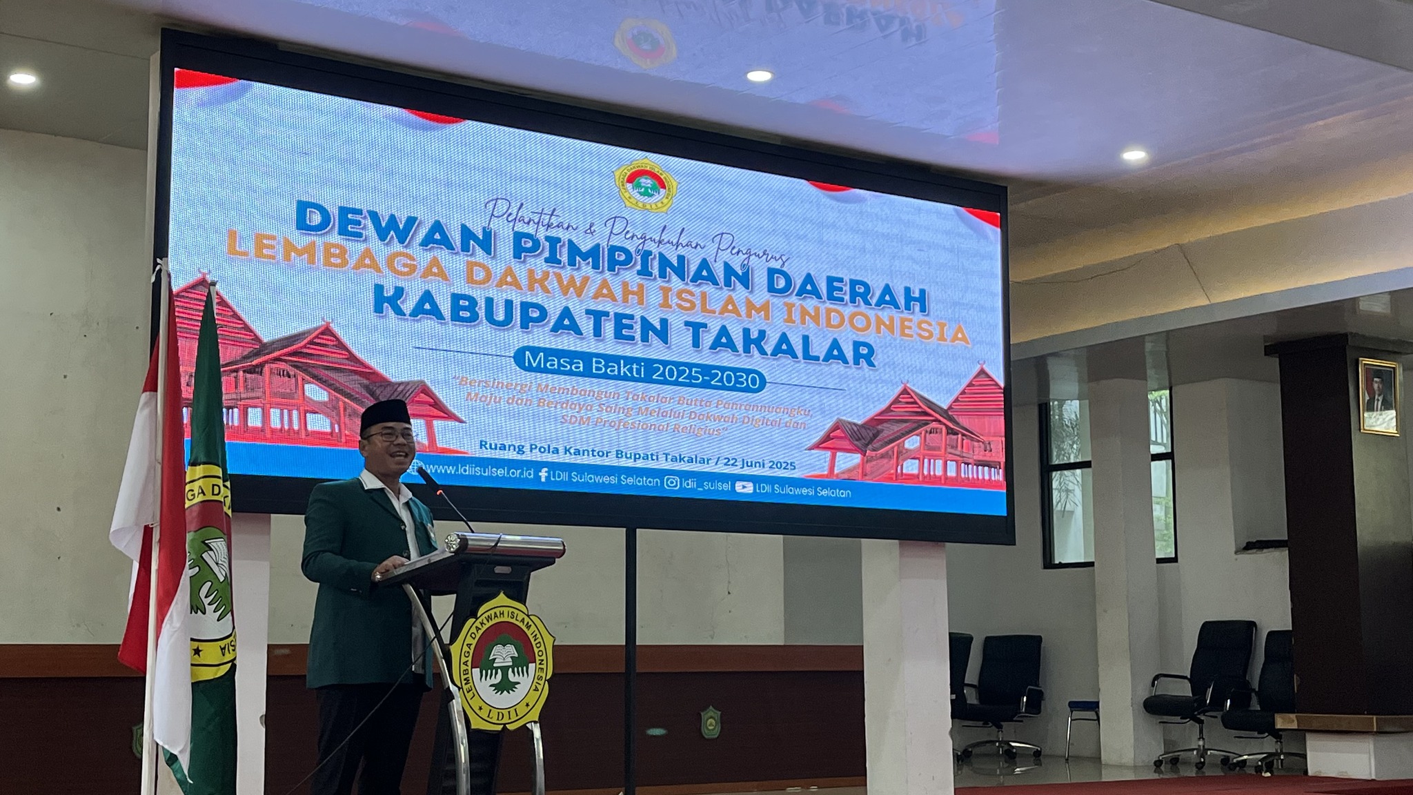 Berita pengukuhan dpd ldii kabupaten takalar (4)