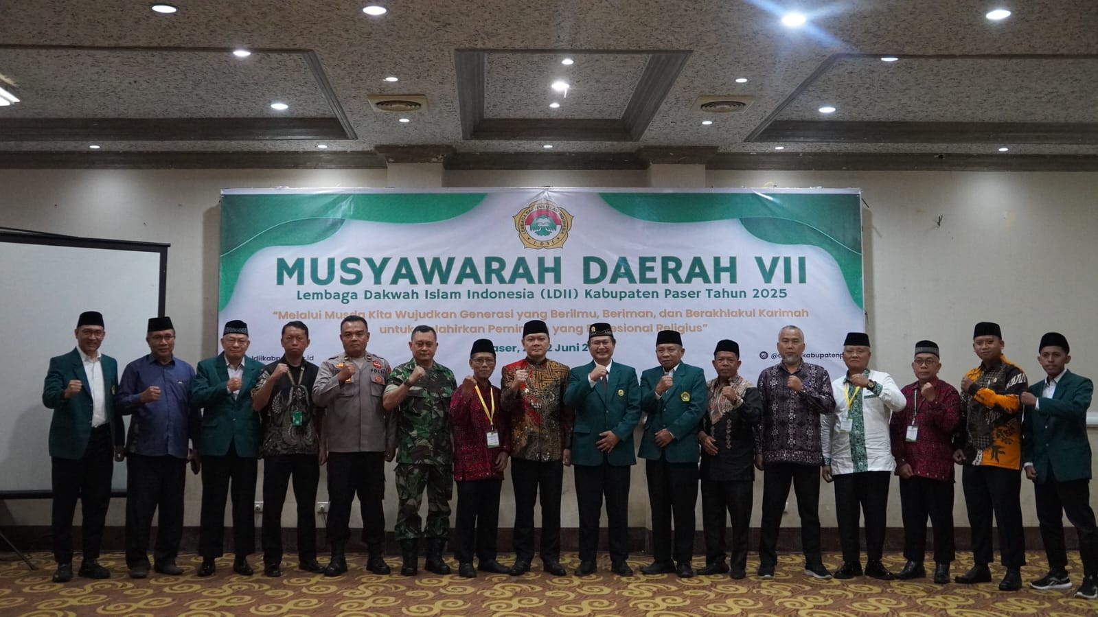 Bupati paser resmikan musda ke 7 ldii, dorong sinergi untuk paser tuntas (3)