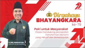 Cover berita ucapan didin hari bhayangkara 79