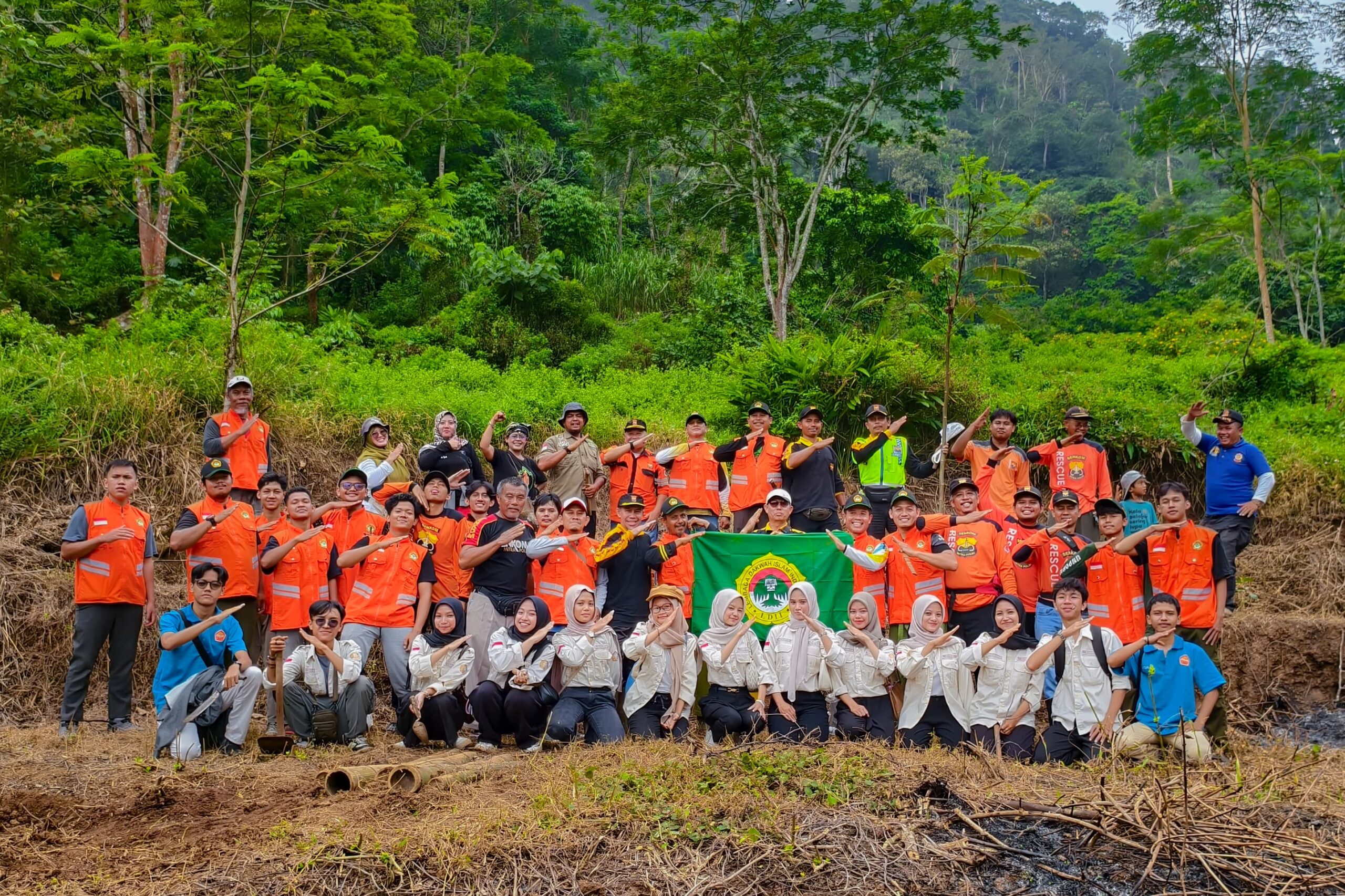 LDII Kuningan Ikut Tanam Pohon dan Pangan di Windusari, Dukung Lingkungan dan Ketahanan Pangan Desa