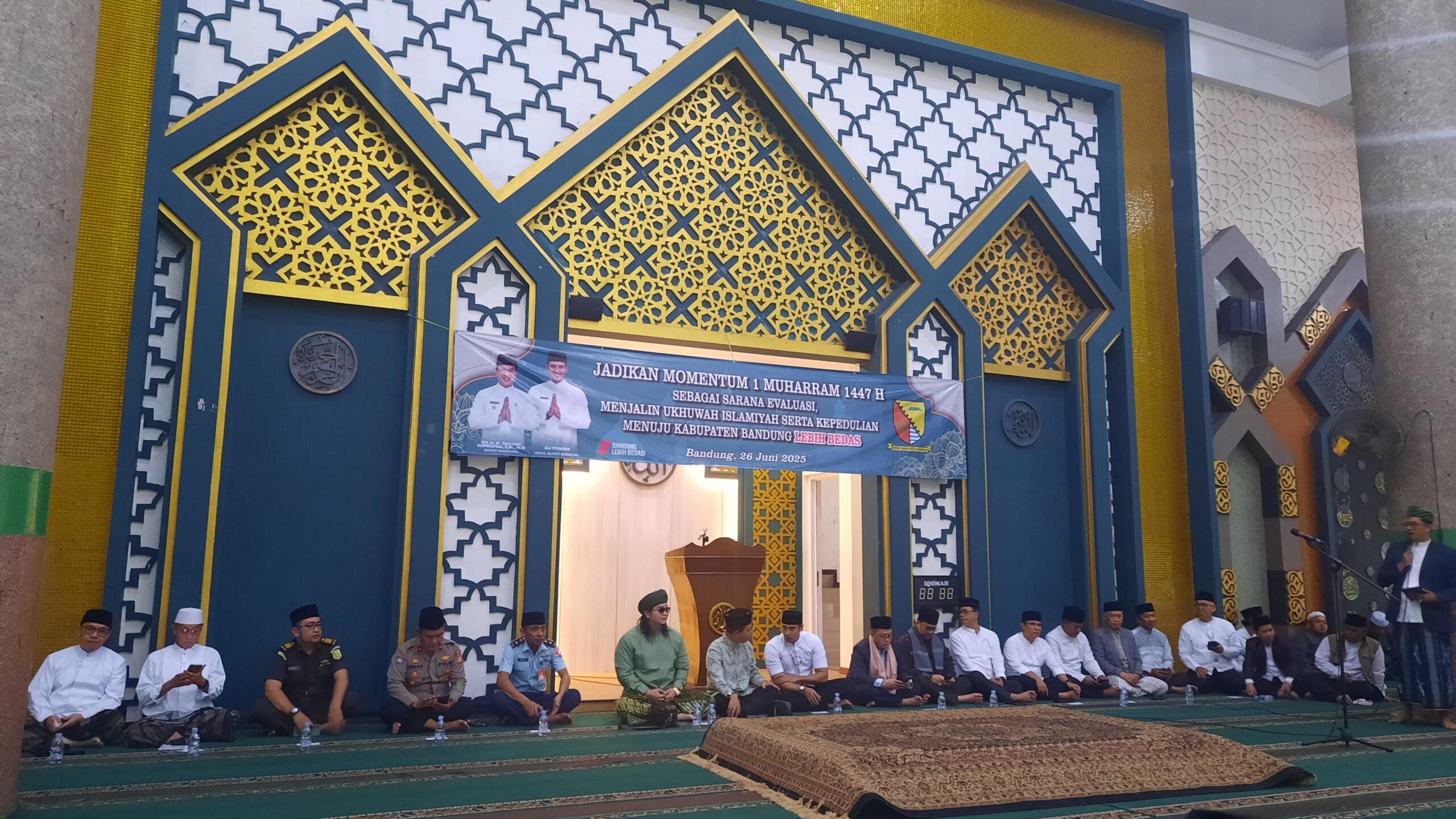 DPD LDII Kabupaten Bandung Hadiri Peringatan Tahun Baru Islam 1447 H di Masjid Al Fathu
