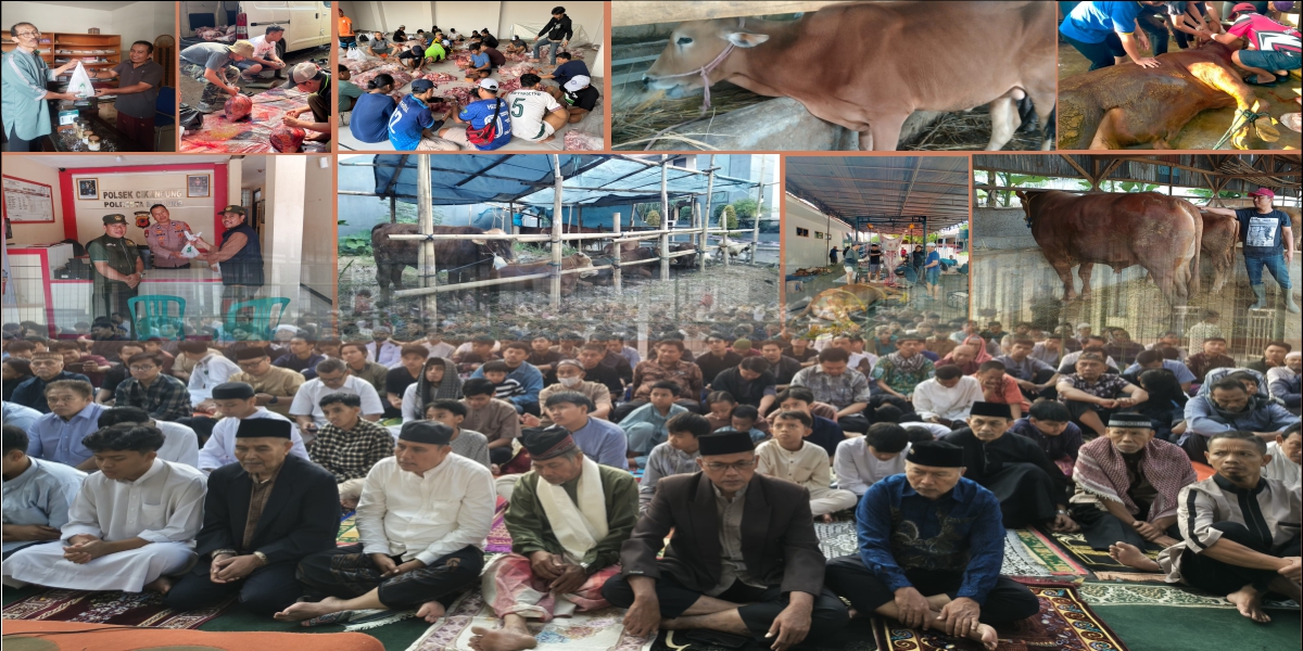 DPD LDII Kabupaten Bandung Sembelih 411 Hewan Kurban pada Idul Adha 1446 H