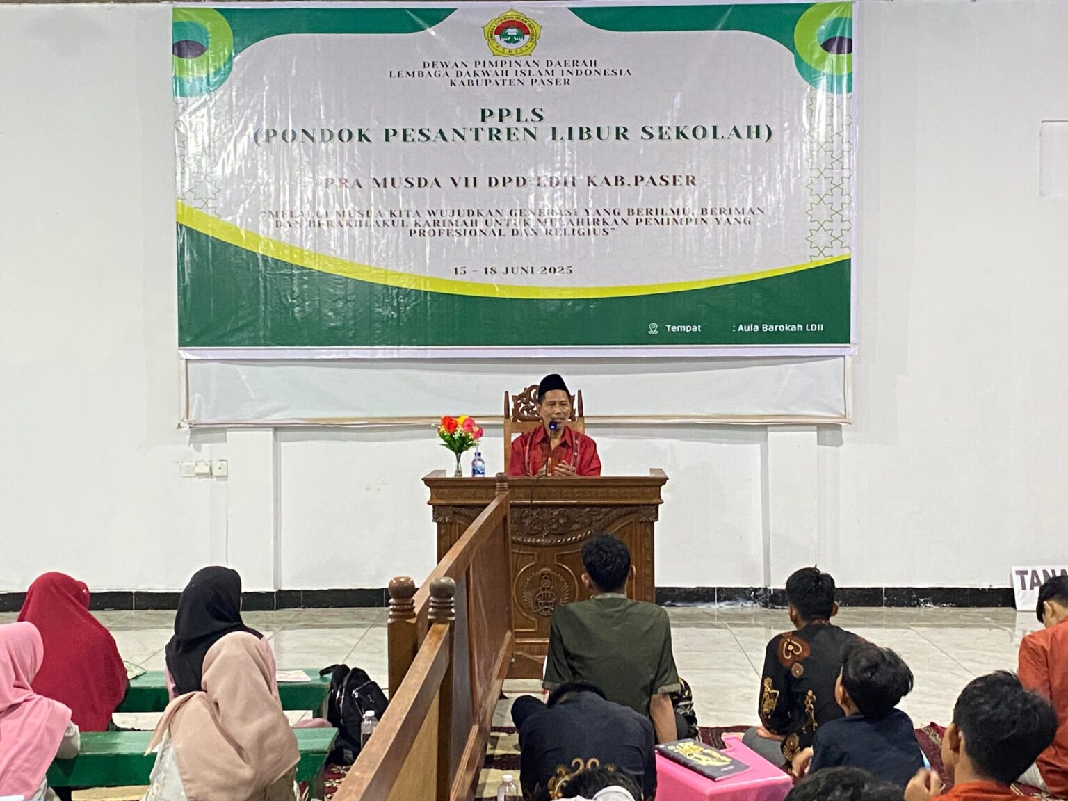 Ldii paser gelar ppls 2025, bentuk generasi religius dan mandiri