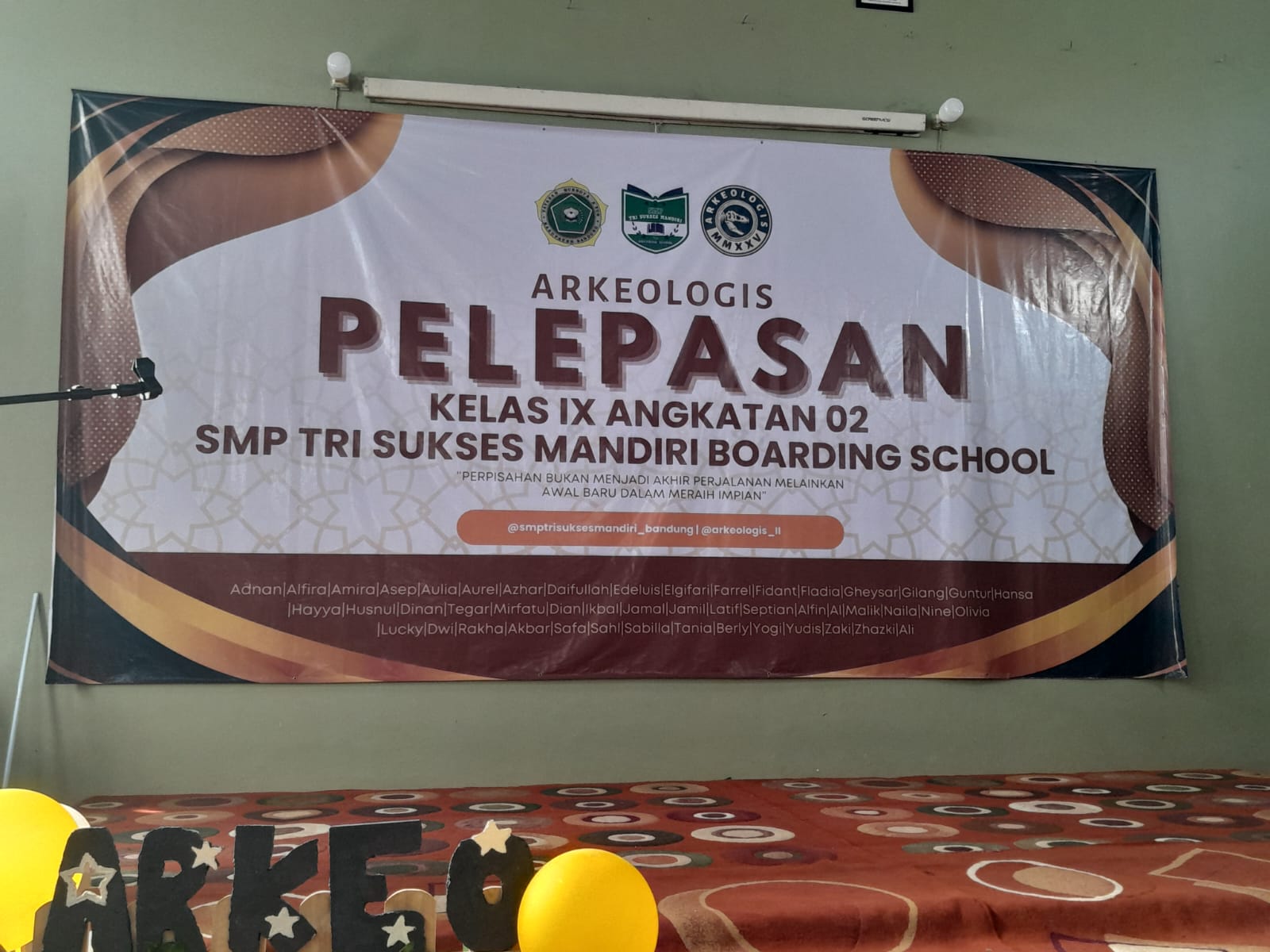 Pelepasan kelas xi smp bs trisukma (1)