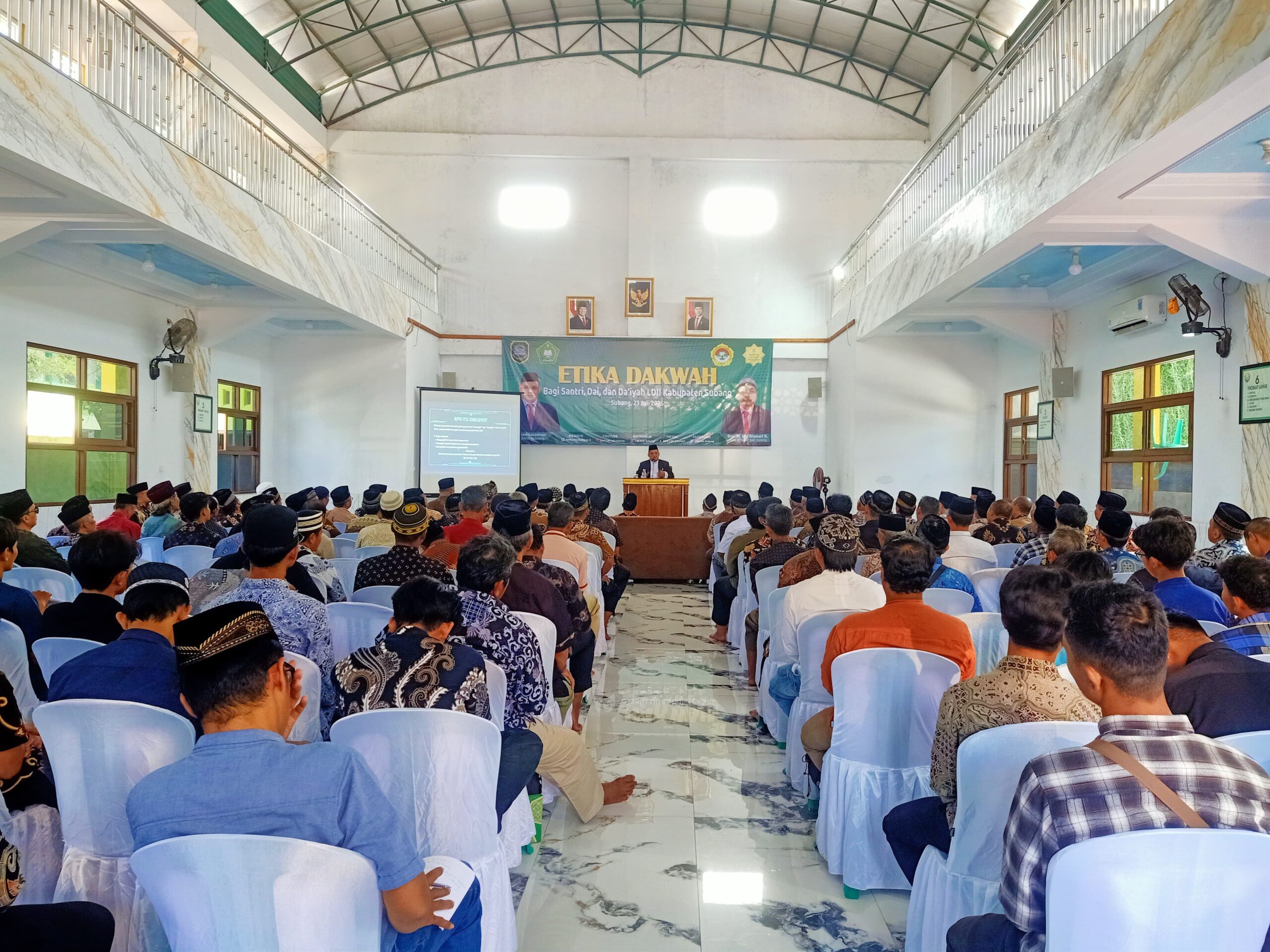 Ldii subang gelar pembekalan etika dakwah