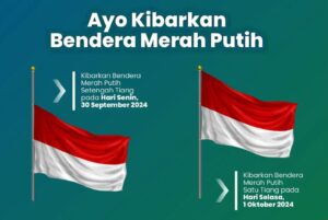 LDII Kabupaten Bandung Dukung Instruksi Pengibaran Bendera Setengah Tiang 30 September – 1 Oktober