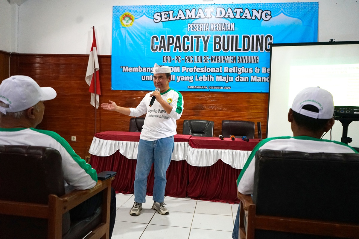 Didin Suyadi Tekankan Konsolidasi Internal LDII dalam Pembukaan Capacity Building Pengurus Kabupaten Bandung