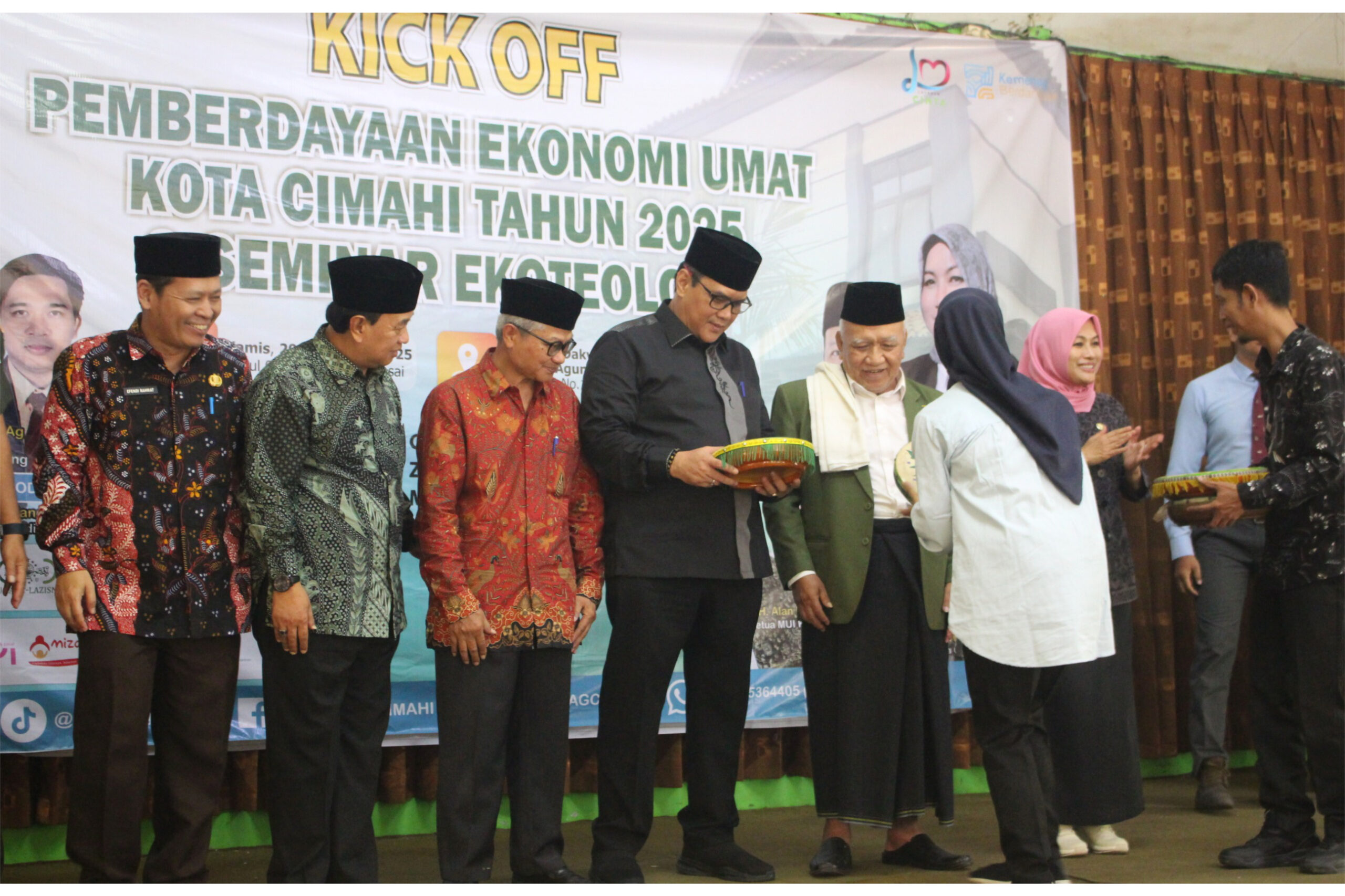 LDII Kota Cimahi Dukung Gerakan Wakaf 1000 Al-Qur’an dan Pemberdayaan Ekonomi Umat