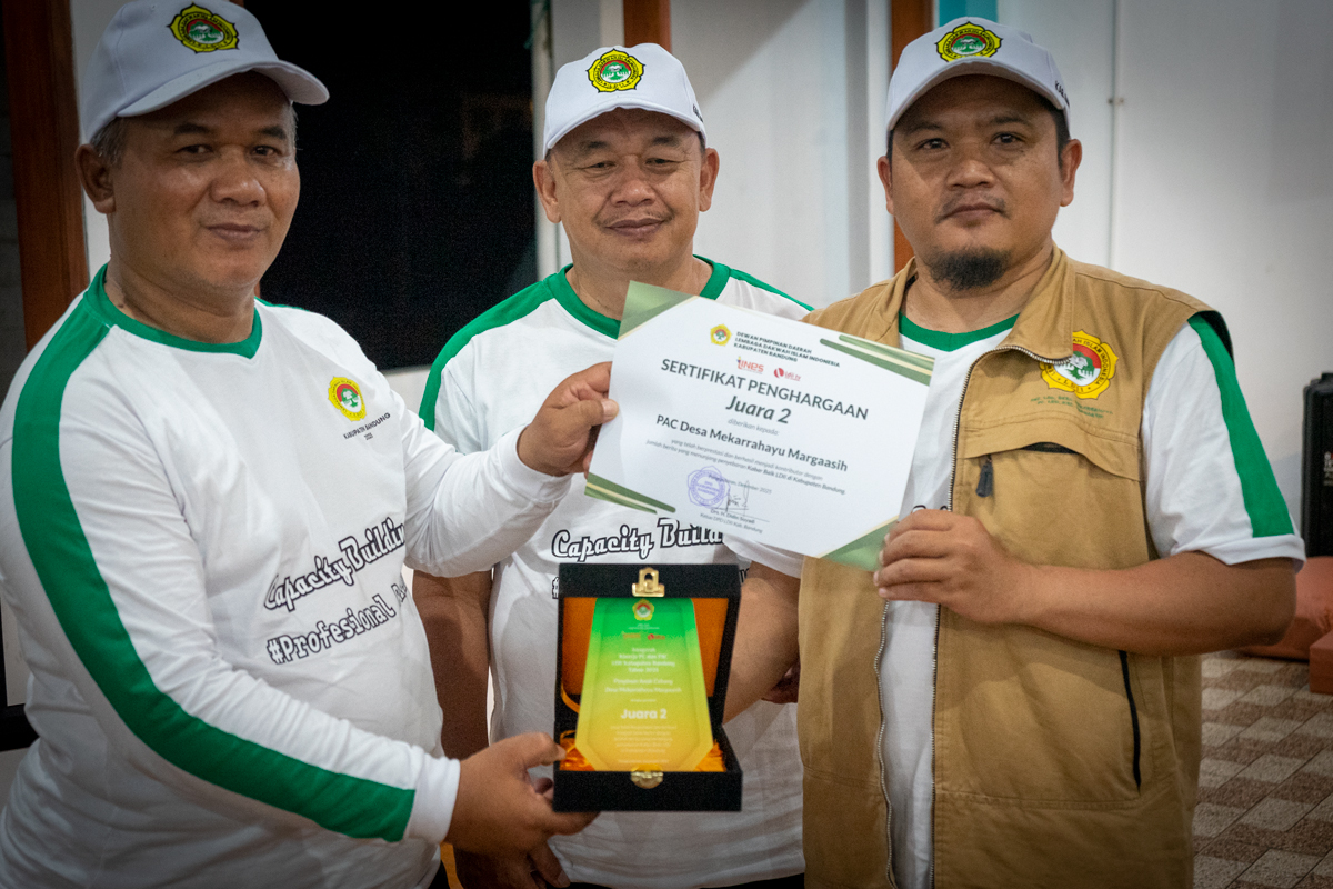 LDII PAC Mekarrahayu Juara 2 Kontributor Berita