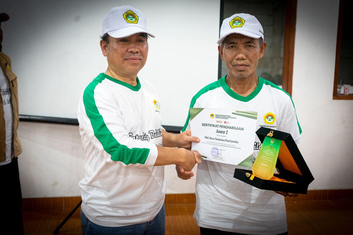 LDII PAC Tenjolaya Pasirjambu Juara 1 Kontributor Berita