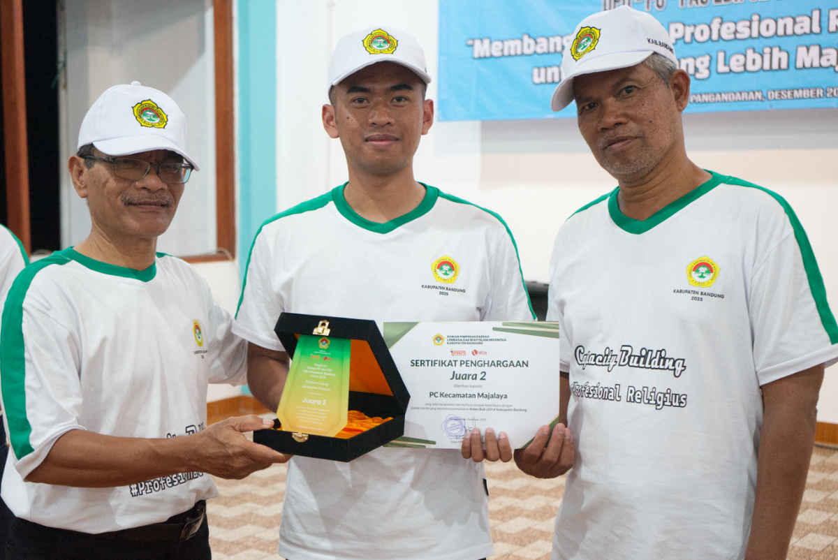 LDII PC Majalaya Juara 2 Kontributor Berita