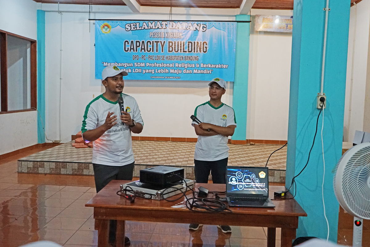 LDII Kabupaten Bandung Tingkatkan Literasi Digital dan Kemampuan Komunikasi Pengurus dalam Capacity Building Pangandaran