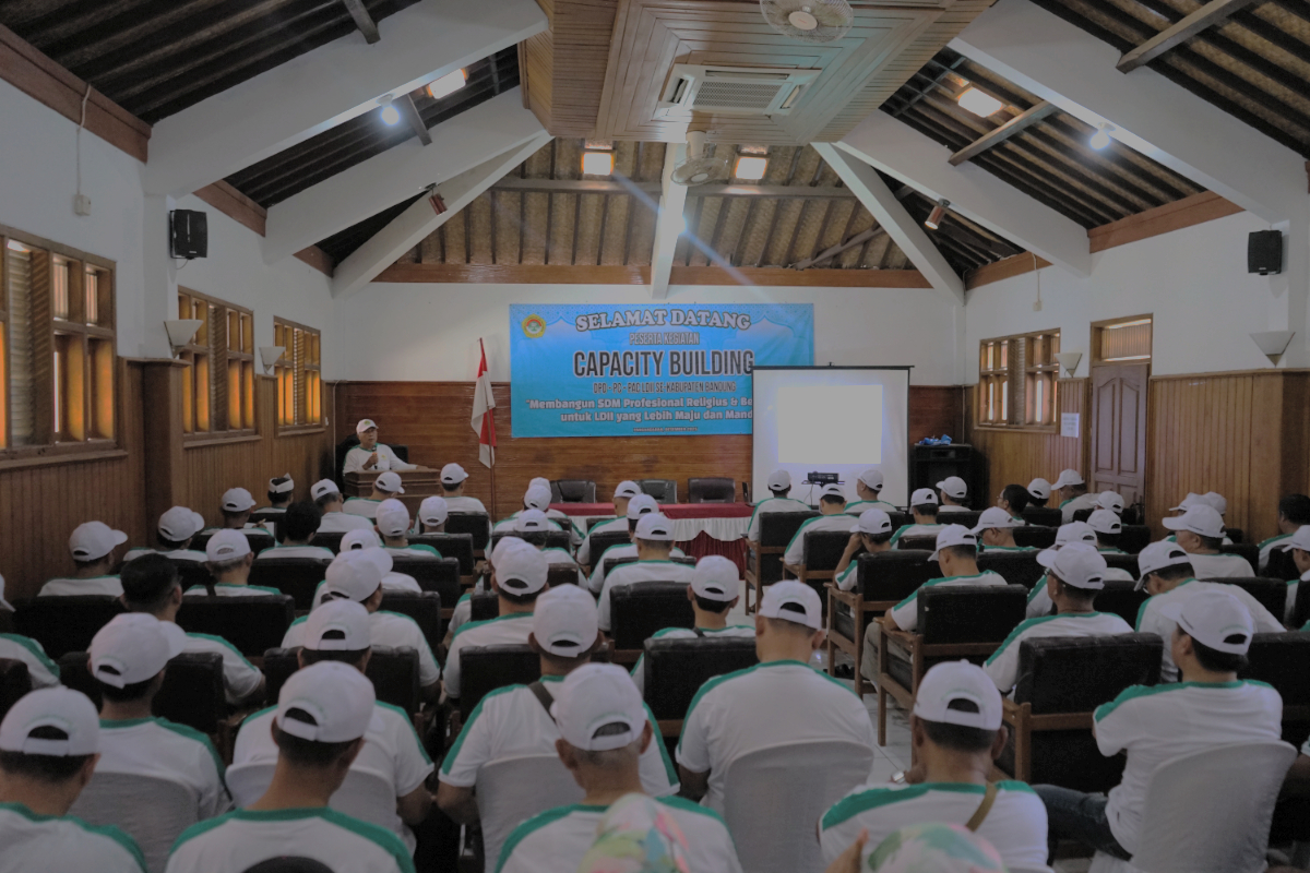 LDII Kabupaten Bandung Tekankan Regenerasi dan Penguatan Wawasan Kader saat Resmikan Capacity Building