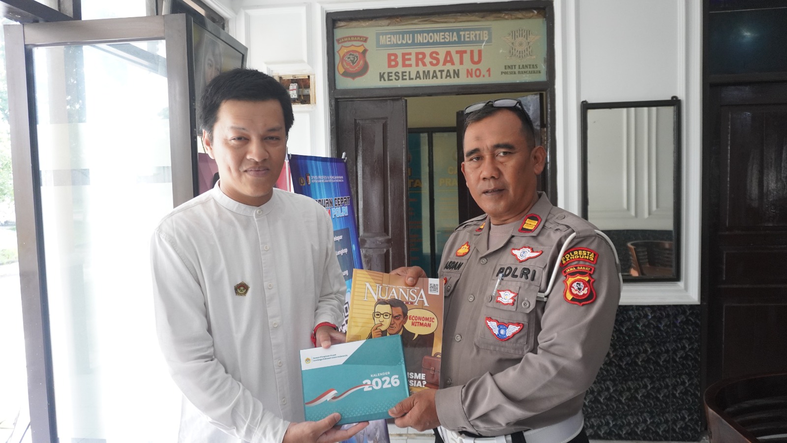 LDII PC Rancaekek Silaturahim ke Polsel dan Koramil (1)