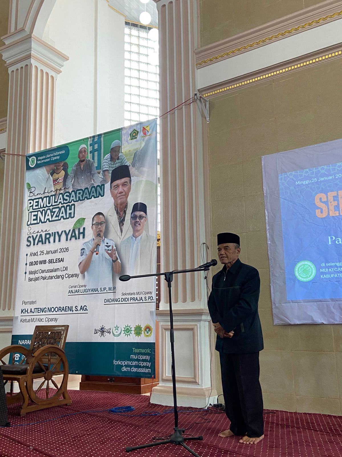 PC LDII Ciparay Jadi Tuan Rumah Bimbingan Pemulasaraan Jenazah Syariah MUI Kecamatan Ciparay (3)