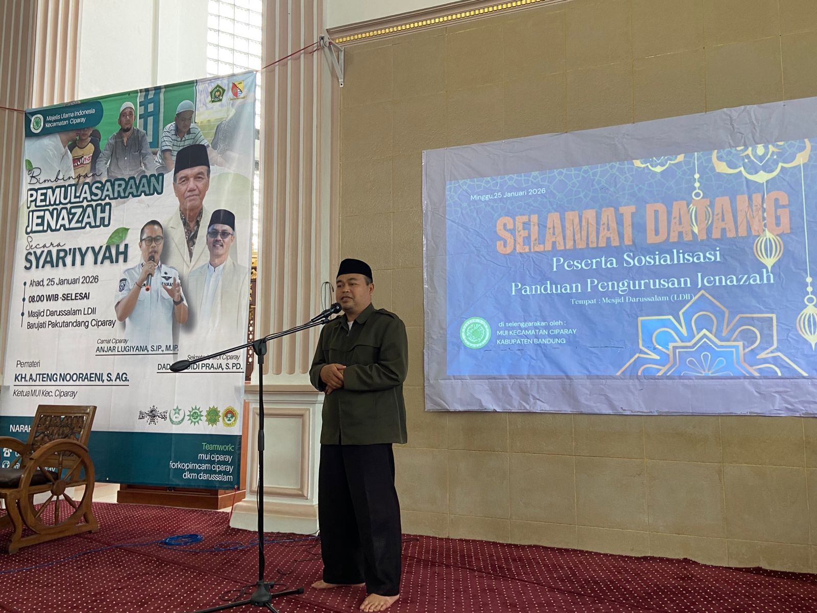 PC LDII Ciparay Jadi Tuan Rumah Bimbingan Pemulasaraan Jenazah Syariah MUI Kecamatan Ciparay (5)