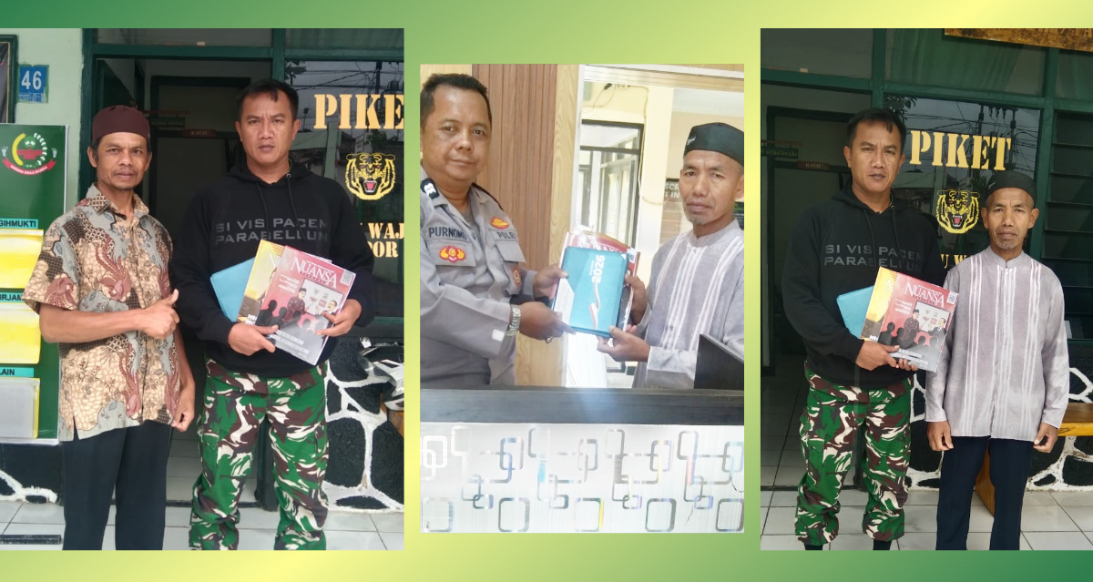 PC LDII Pasirjambu Bagikan Kalender Meja LDII