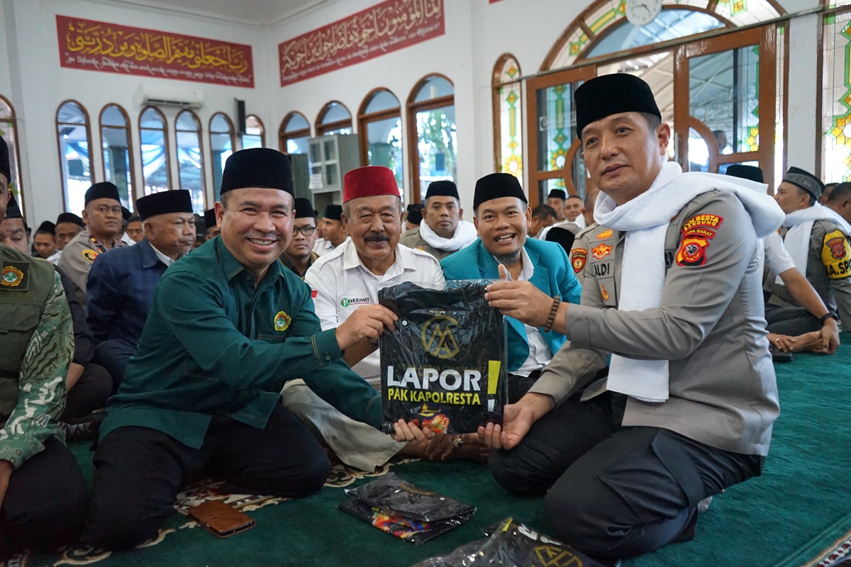 LDII Kabupaten Bandung Hadiri Bukber Polresta Bandung, Perkuat Sinergi Jaga Kamtibmas Ramadan