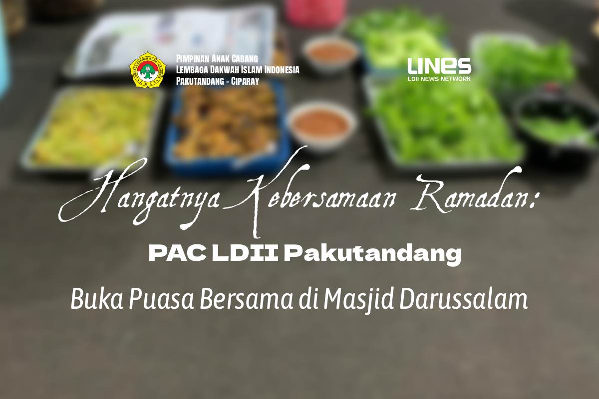 Hangatnya Kebersamaan Ramadan PAC LDII Pakutandang Adakan Buka Puasa Bersama di Masjid Darussalam