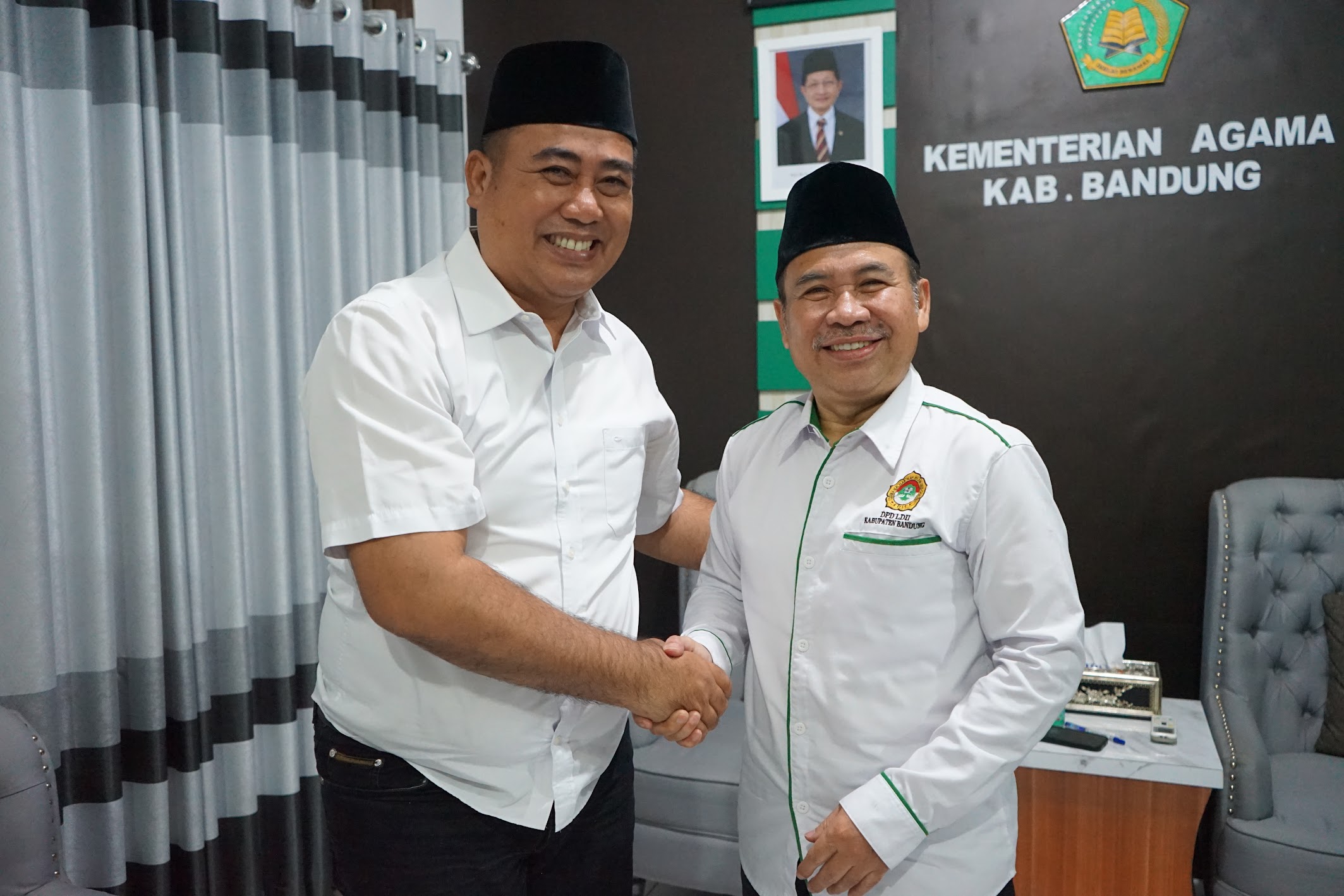 LDII Kabupaten Bandung Silaturahim ke Kemenag, Bahas Program Keagamaan