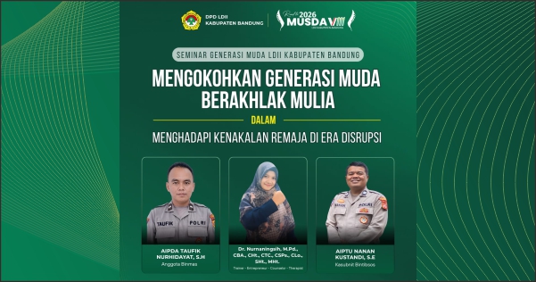 DPD LDII Kabupaten Bandung Gelar Seminar Generasi Muda, Bagian Road to Musda VIII
