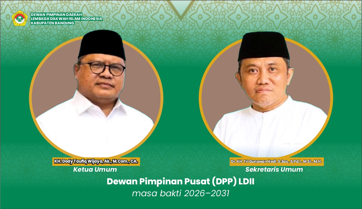 Didin Suyadi Sampaikan Dukungan untuk Ketua Umum DPP LDII Dody Taufiq Wijaya dan Sekretaris Umum Tri Gunawan Hadi Masa Bakti 2026–2031