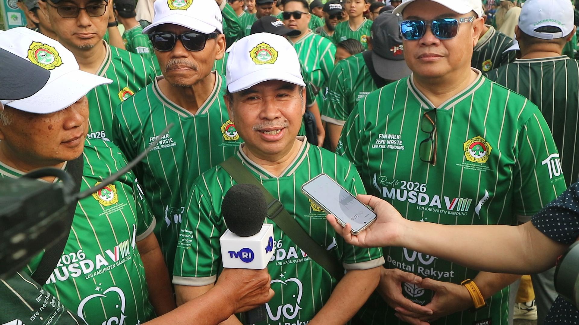 Didin Suyadi: Fun Walk Road to Musda VIII Jadi Bukti Komitmen LDII Bangun Masyarakat Sehat