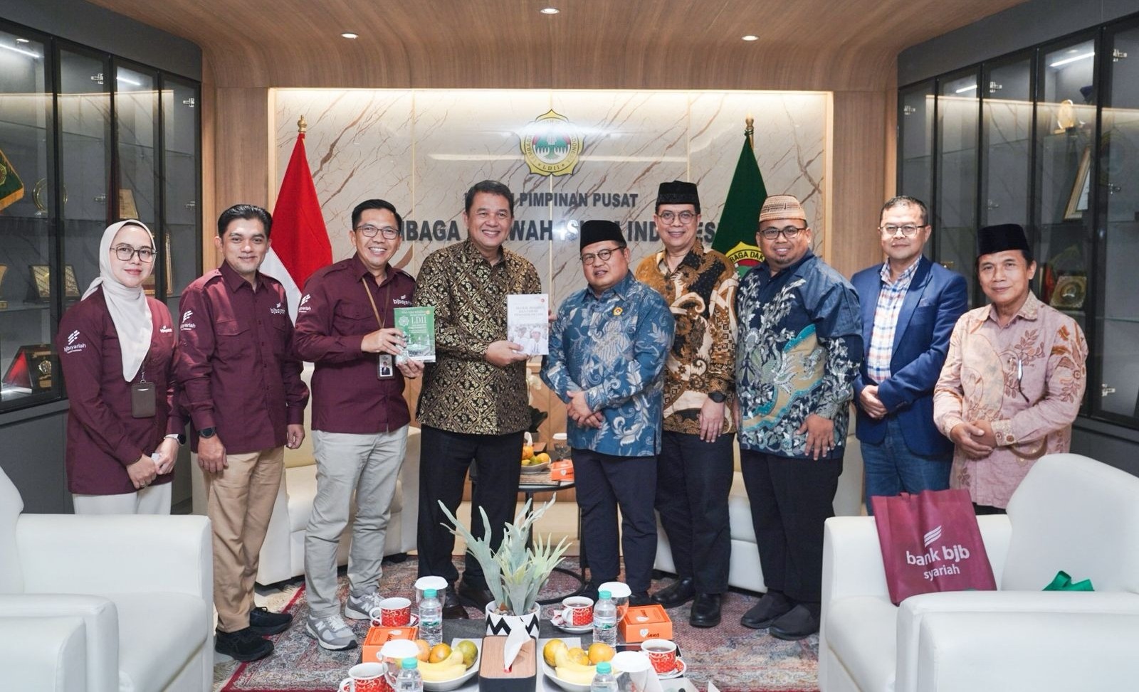 Kerja Sama LDII BJB Syariah Fokus Perkuat Pendidikan, Kesehatan, dan UMKM