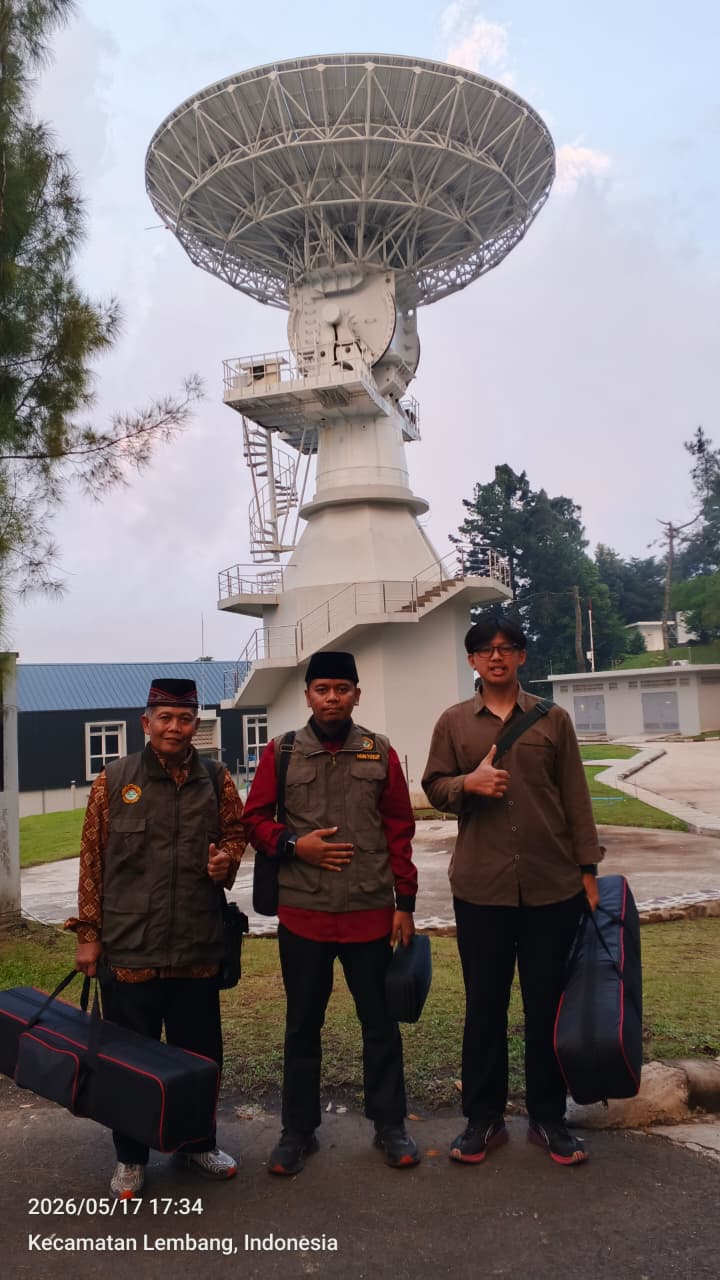 LDII Kabupaten Bandung Pantau Hilal di Bosscha Lembang