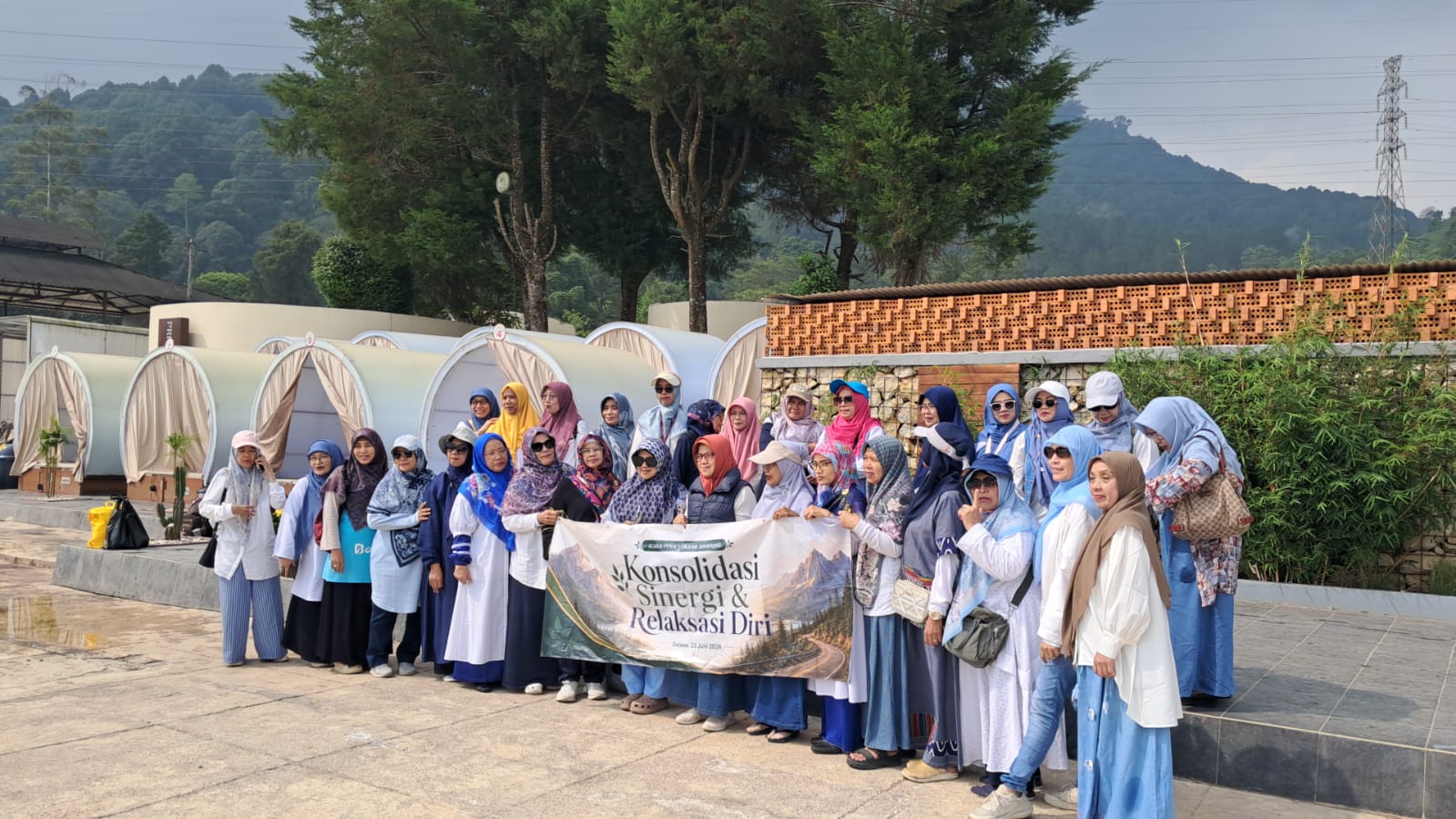 PPKK LDII Kabupaten Bandung Perkuat Soliditas Organisasi Melalui Konsolidasi dan Relaksasi di Pangalengan