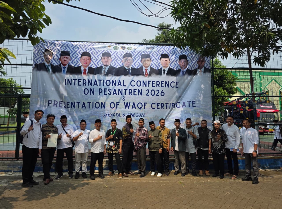 Sertifikat Wakaf Diserahkan di ICOP 2026, Yayasan Bina Umat Awwabin Bandung Terima SHM