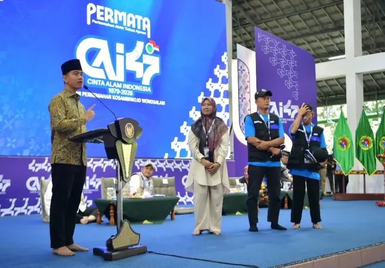 Gibran Rakabuming Raka Buka PERMATA CAI 2026 di Jombang, Soroti Bonus Demografi dan Wirausaha Santri