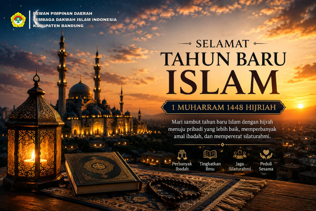 Ucapan dan Ajakan Amal Soleh Selamat Tahun baru islam 1 muharam 1448 H