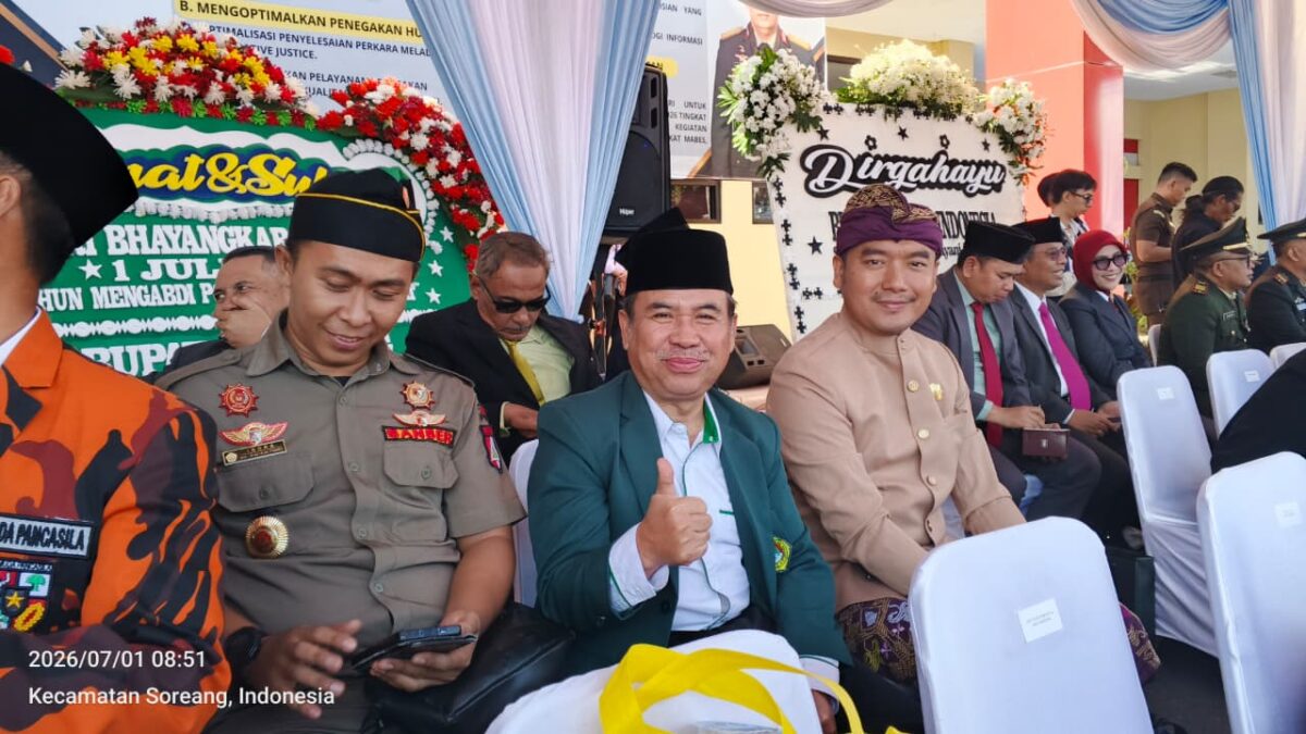 Drs. H. Didin Suyadi Kombes Pol. Aldi Subartono Hari Bhayangkara ke 80