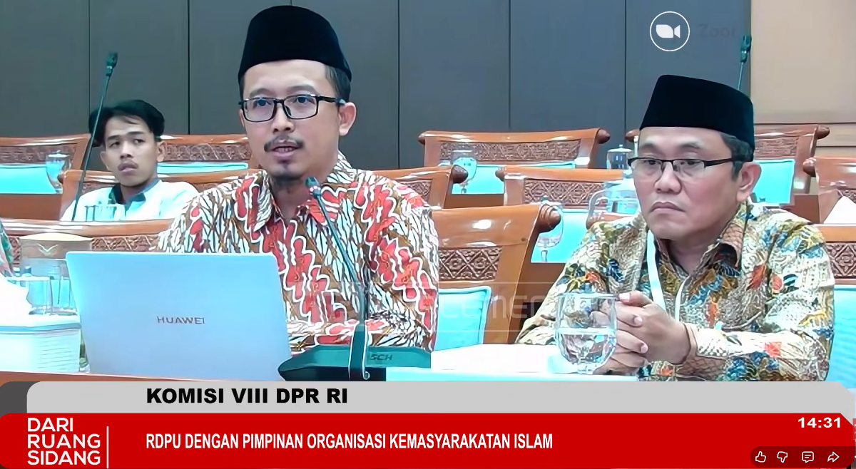 LDII Usulkan Tiga Kebijakan Strategis Penyelenggaraan Haji dalam RDPU Komisi VIII DPR